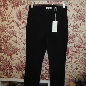 Vince Black Stich Front Seem Leggings